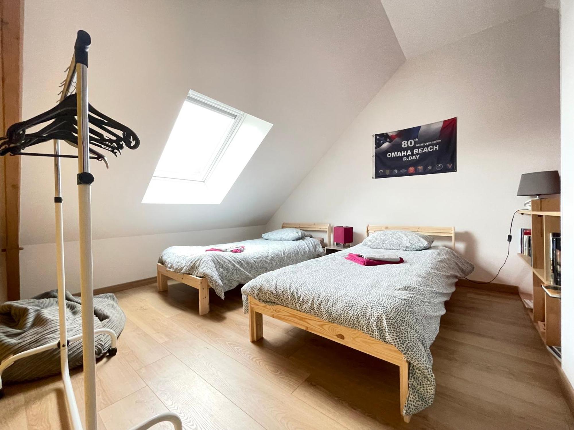Sweet Omaha Belle Maison Recente Lumineuse Et Cosy Bien Equipee Jardin Clos 15 Mn A Pied Plage Omaha Beach Et Proche De Bayeux & Port En Bessin Сен-Лоран-сюр-Мер Экстерьер фото